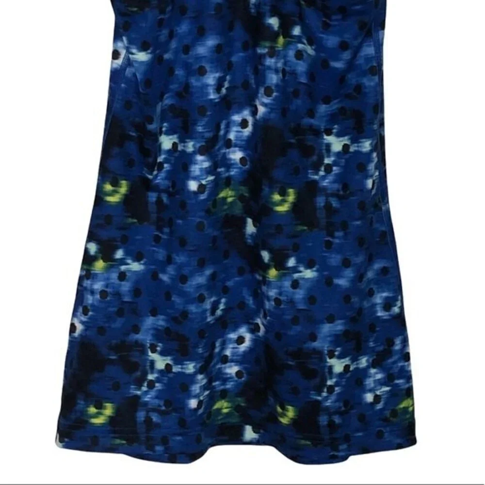 Lululemon‎ Cool Racerback Tank Top Windy Blooms Sapphire Size 4 Floral Print